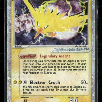 Zapdos ex FireRed & LeafGreen #116/112 - Cracked Ice