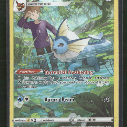 Vaporeon SWSH09: Brilliant Stars Trainer Gallery #TG02/TG30