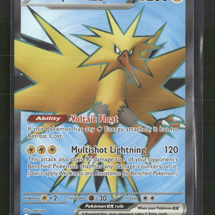 Zapdos ex SV: Scarlet & Violet 151 #192/165