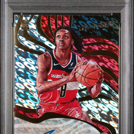 Bub Carrington 2024 Panini Revolution Revolution Signatures #RSUBC PSA 9