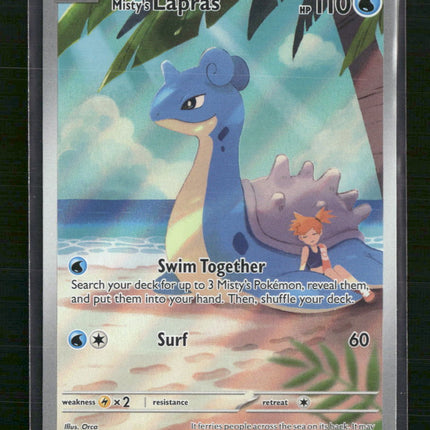 Misty's Lapras SV10: Destined Rivals #194/182