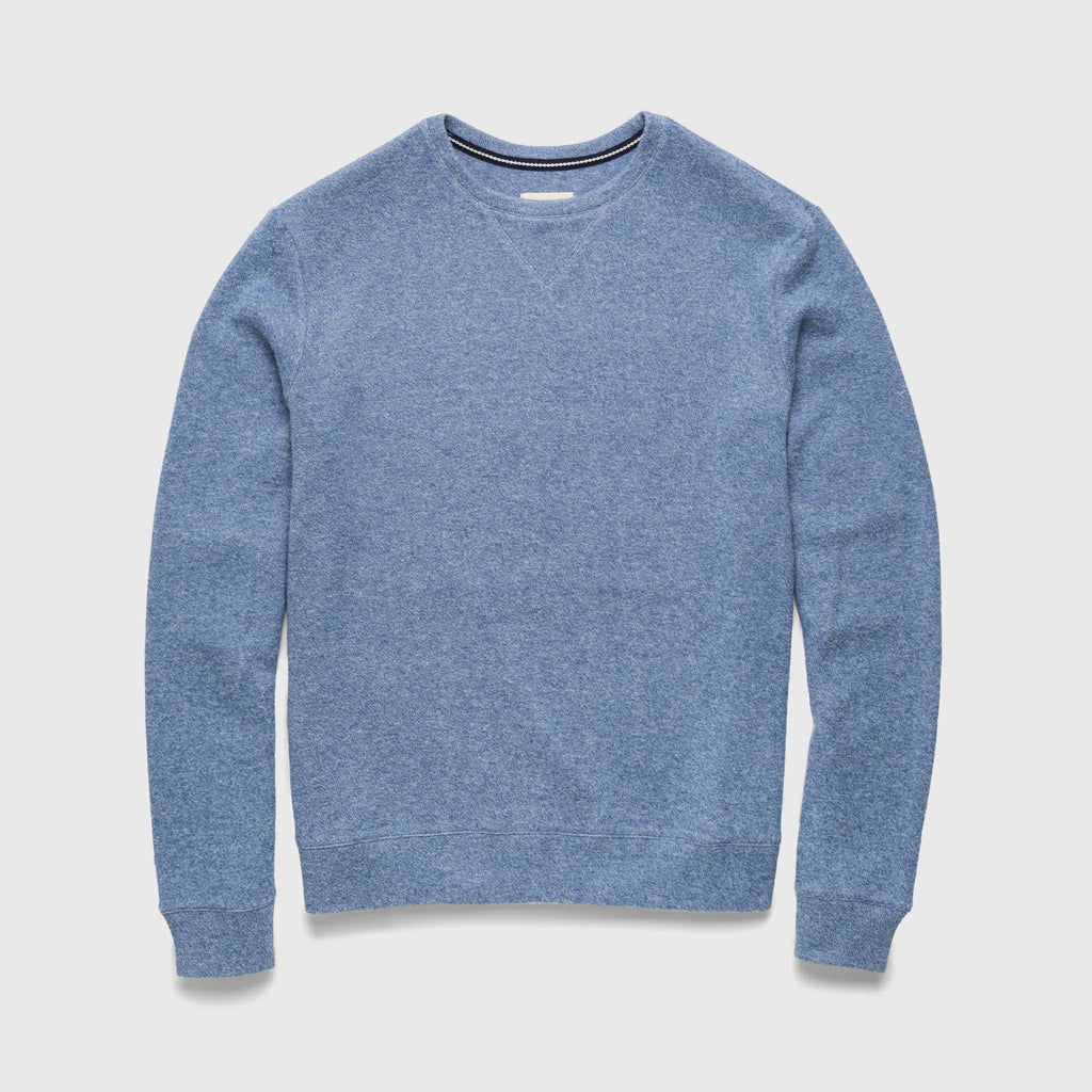 Butch Cashmist Crewneck - Blue Heather