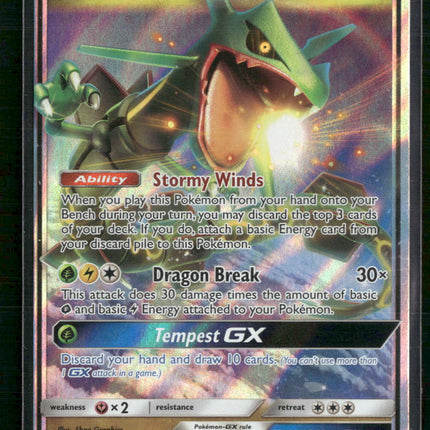 Rayquaza GX SM - Celestial Storm #109/168