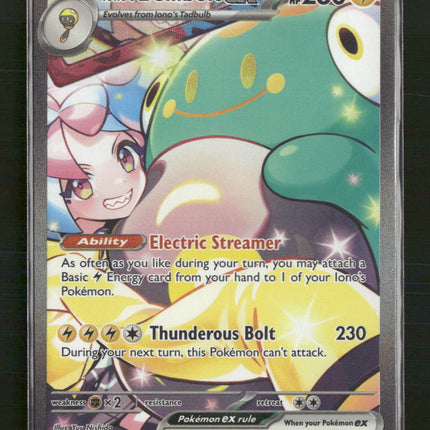Iono's Bellibolt ex SV09: Journey Together #183/159