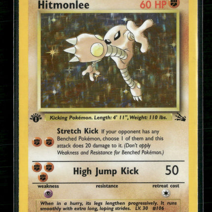 Hitmonlee (7) Fossil #07/62