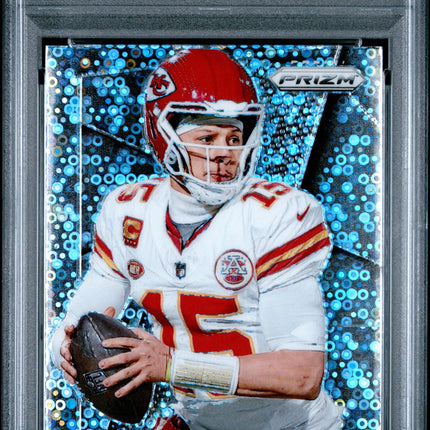 Patrick Mahomes II 2024 Panini Prizm Flashback #3 -No Huddle PSA 10
