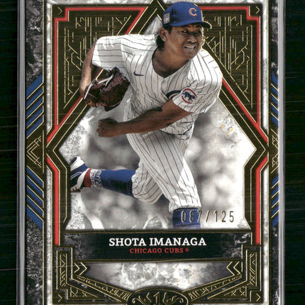 Shota Imanaga 2025 Topps Tier One #57
