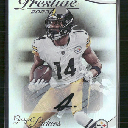 George Pickens 2023 Panini Prestige #246 Xtra Points Signatures Premium