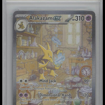 Alakazam ex SV: Scarlet & Violet 151 #201/165 Graded AGS 10