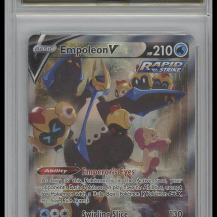 Empoleon V (Alternate Full Art) SWSH05: Battle Styles #146/163 Graded AGS 9.5