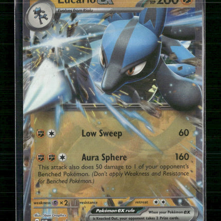 Lucario ex SV: Scarlet & Violet Promo Cards #017