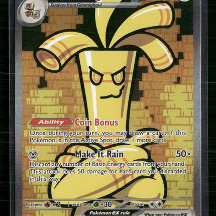 Gholdengo ex SV04: Paradox Rift #252/182