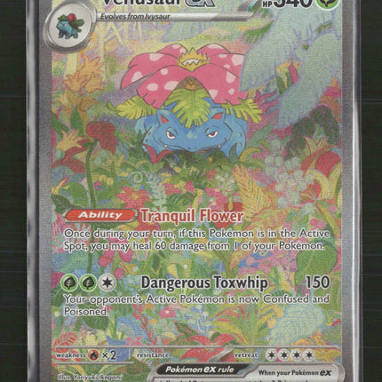 Venusaur ex SV: Scarlet & Violet 151 #198/165
