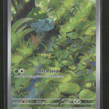 Bulbasaur SV: Scarlet & Violet 151 #166/165