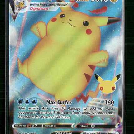Surfing Pikachu VMAX Celebrations #009/025
