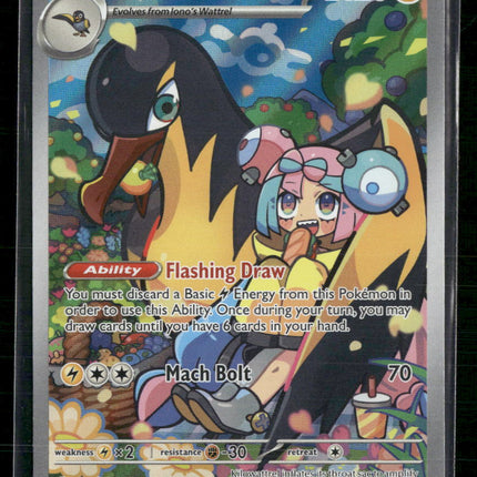 Iono's Kilowattrel SV09: Journey Together #163/159