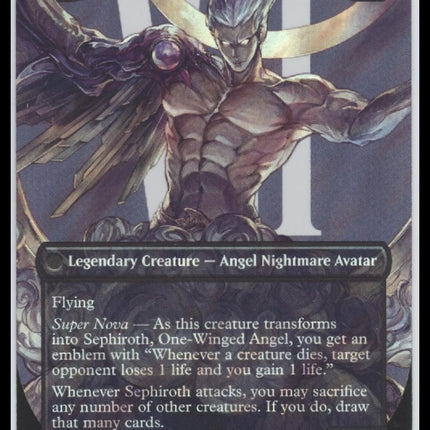 Sephiroth, Fabled SOLDIER (Borderless) (Surge Foil) FINAL FANTASY #527