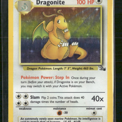 Dragonite (4) Fossil #04/62