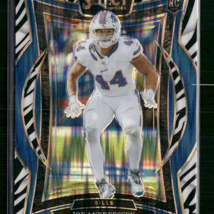 Joe Andreessen 2024 Panini Select #20 Zebra Prizm Shock