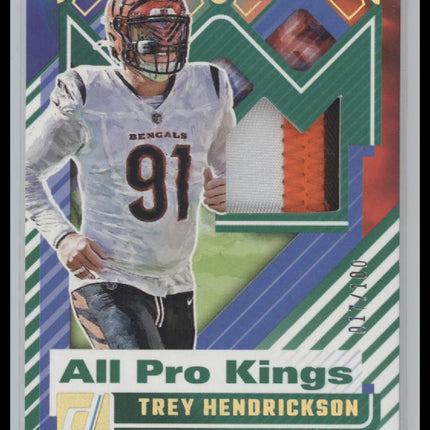 Trey Hendrickson Donruss All Pro Kings #APK-THN Patch /100