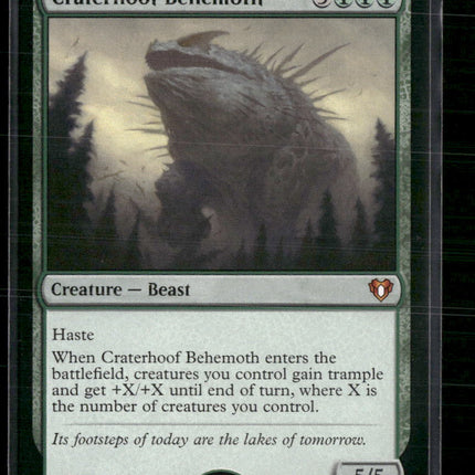 Craterhoof Behemoth Commander Masters #280