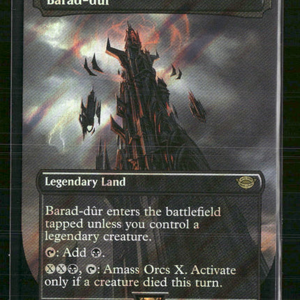 Barad-dur (0751) (Borderless) (Surge Foil)