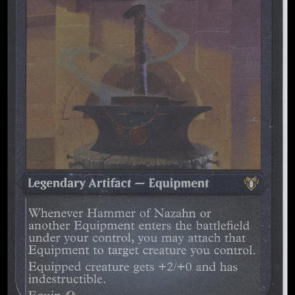 Hammer of Nazahn (Foil Etched) Commander Masters #606