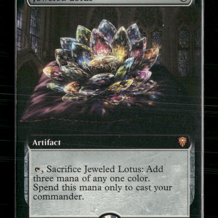 Jeweled Lotus (Extended Art) Commander Legends #695