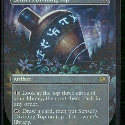 Sensei's Divining Top (Borderless) Double Masters 2022 #398