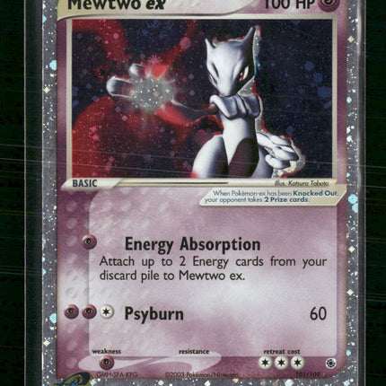 Mewtwo ex Ruby and Sapphire #101/109