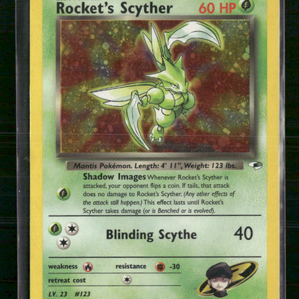 Rocket's Scyther Gym Heroes #013/132