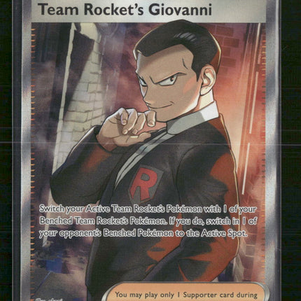 Team Rocket's Giovanni SV10: Destined Rivals #225/182