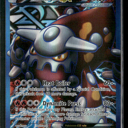 Heatran EX (Team Plasma) (Full Art) Plasma Freeze #109/116