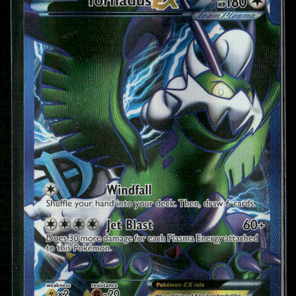 Tornadus EX (Team Plasma) (114 Full Art) Plasma Freeze #114/116