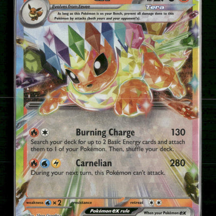 Flareon ex SV: Prismatic Evolutions #014/131