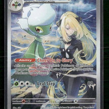 Cynthia's Roserade SV10: Destined Rivals #184/182