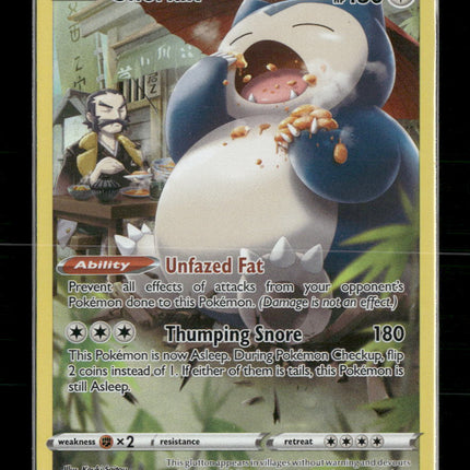 Snorlax SWSH11: Lost Origin Trainer Gallery #TG10/TG30