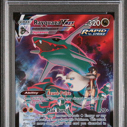 Fa/Rayquaza Vmax 2022 Sword & Shield Silver Tempest #TG20 Silver Tempest PSA 10