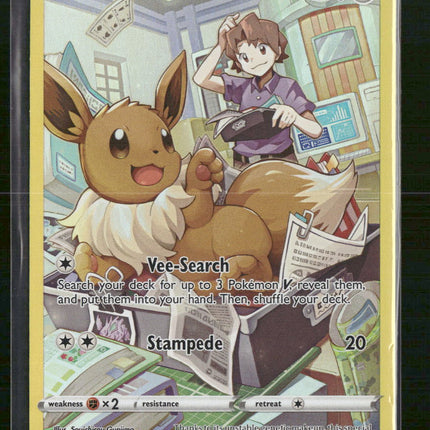 Eevee SWSH09: Brilliant Stars Trainer Gallery #TG11/TG30