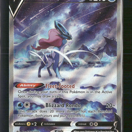 Suicune V Crown Zenith: Galarian Gallery #GG38/GG70