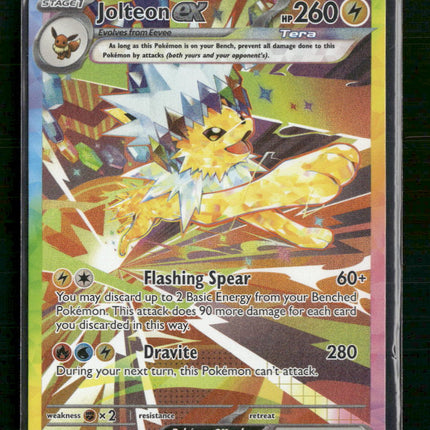 Jolteon ex SV: Prismatic Evolutions #153/131