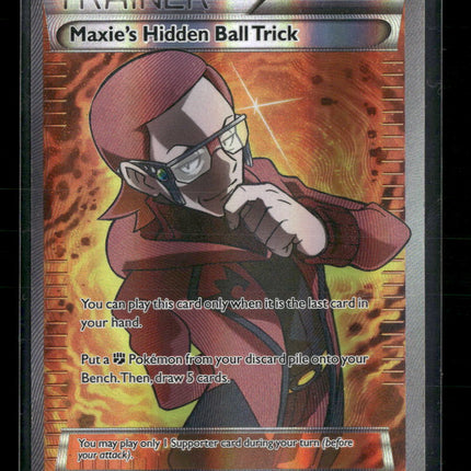 Maxie's Hidden Ball Trick (158 Full Art) XY - Primal Clash #158/160