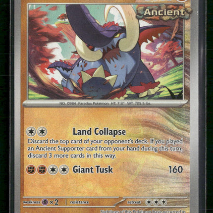 Great Tusk (Master Ball Pattern) SV: Prismatic Evolutions #055/131