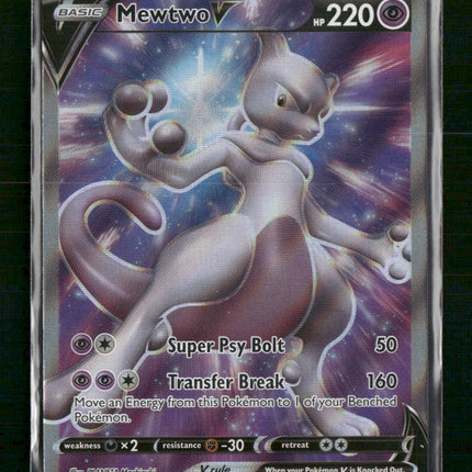 Mewtwo V SWSH: Sword & Shield Promo Cards #SWSH229