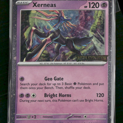 Xerneas (Mega Evolution Stamped) - Miscellaneous Cards & Products (MCAP)