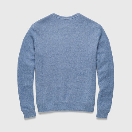 Butch Cashmist Crewneck - Blue Heather