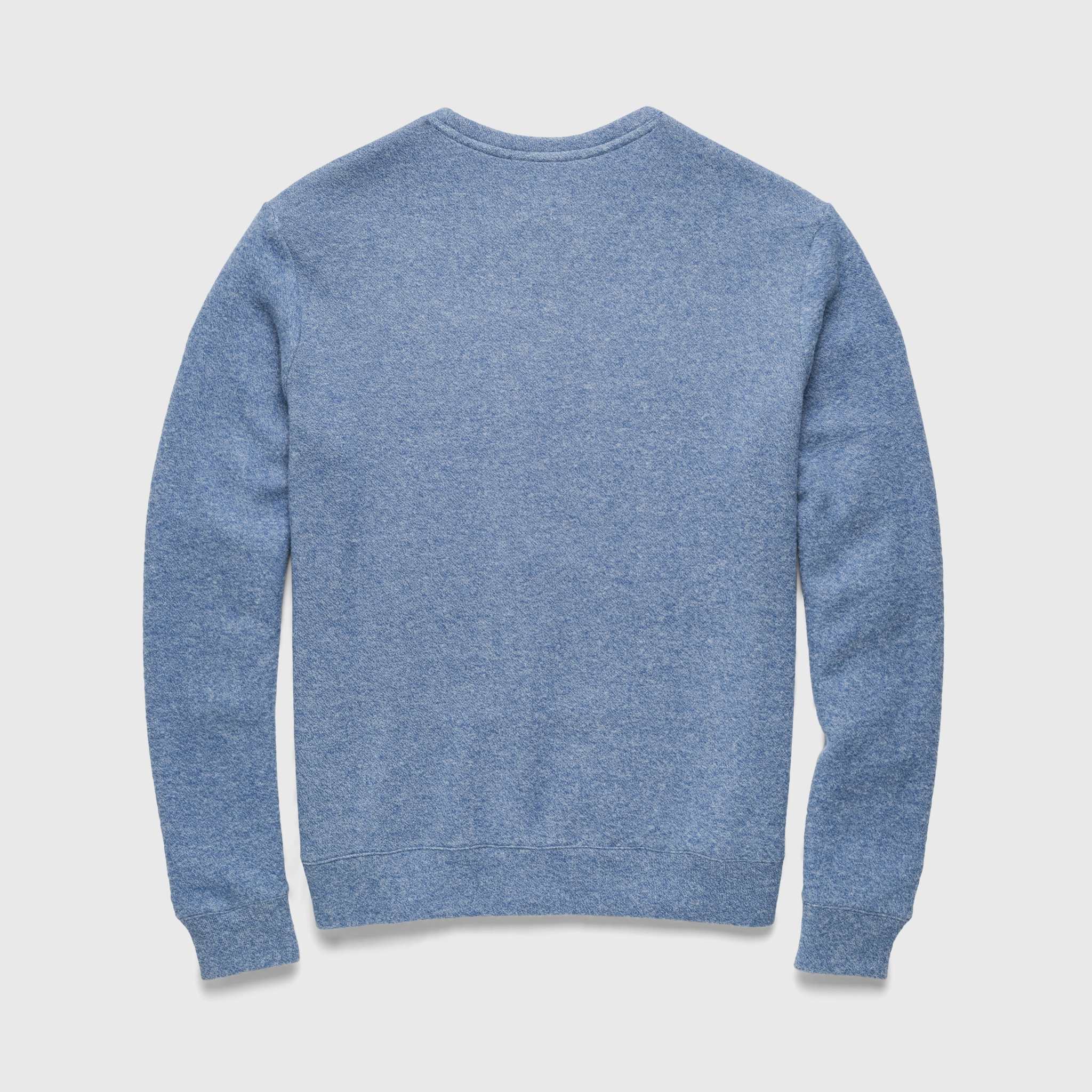 Butch Cashmist Crewneck - Blue Heather