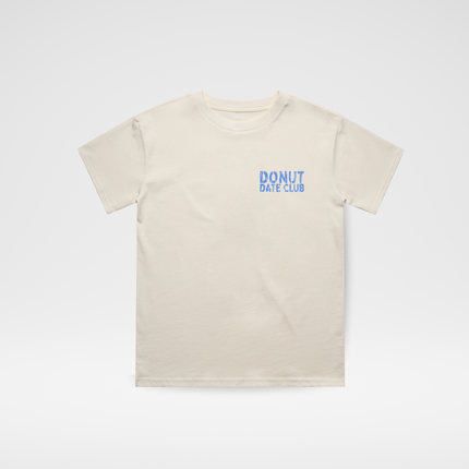 MOMS DONUT DATE CLUB TEE - CREAM