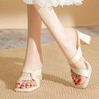 Beige White / 34