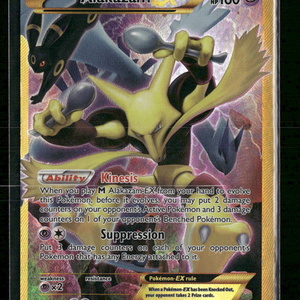 XY - Fates Collide Alakazam EX (Secret) #125/124